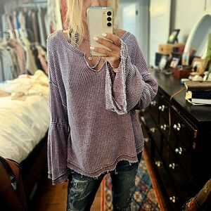 Free People XS long-sleeve shirt